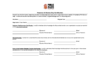 Volunteer Documentation Form